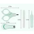 Cute Animal Shape Baby Nail Kit | https://www.bestnamebadges.com
