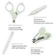 Cute Animal Shape Baby Nail Kit | https://www.bestnamebadges.com