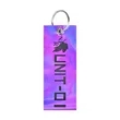 Laser Rainbow PVC Keychain | https://www.bestnamebadges.com