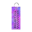 Laser Rainbow PVC Keychain | https://www.bestnamebadges.com