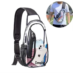 PVC Crossbody Clear Sling Bag