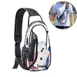 PVC Crossbody Clear Sling Bag | https://www.bestnamebadges.com