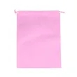 Non woven Drawstring Shoes Organizer Bag | https://www.bestnamebadges.com