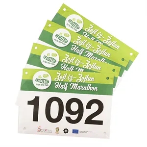 8"x6" Marathon Race Bibs