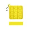 2.5"x2.5" Mini Square Fidget Pop It Keychain | https://www.bestnamebadges.com