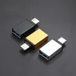 Metal OTG Type C to USB 3.0 Adapter | https://www.bestnamebadges.com