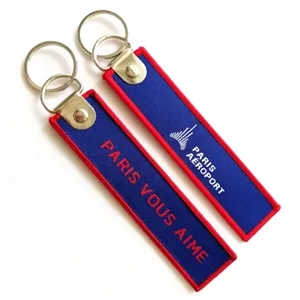 Woven Mark Keychain