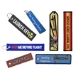 Woven Mark Keychain | https://www.bestnamebadges.com