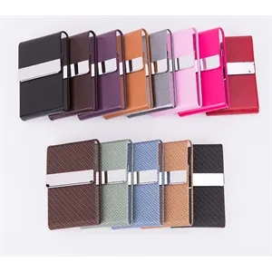 Pu Leather Business Card Holder