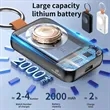 Mini Portable Magnetic WirelessPower Bank | https://www.bestnamebadges.com