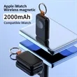 Mini Portable Magnetic WirelessPower Bank | https://www.bestnamebadges.com