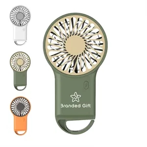 Mini Powerful Handheld Fan with Hook