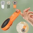 Mini Powerful Handheld Fan with Hook | https://www.bestnamebadges.com