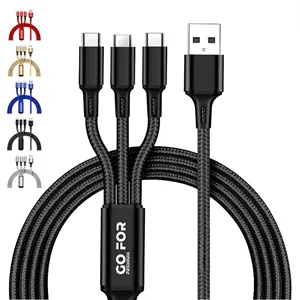 3in1 Charger Adapter Type-C Multi Charging Cable