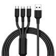 3in1 Charger Adapter Type-C Multi Charging Cable | https://www.bestnamebadges.com