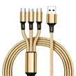 3in1 Charger Adapter Type-C Multi Charging Cable | https://www.bestnamebadges.com