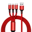 3in1 Charger Adapter Type-C Multi Charging Cable | https://www.bestnamebadges.com
