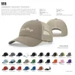 Richardson Garment Washed Trucker Cap | https://www.bestnamebadges.com