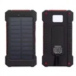 10,000-mAh Solar Power Bank W/ Flashlight compass Carabiner | https://www.bestnamebadges.com