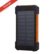 10,000-mAh Solar Power Bank W/ Flashlight compass Carabiner | https://www.bestnamebadges.com