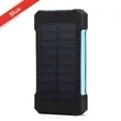 10,000-mAh Solar Power Bank W/ Flashlight compass Carabiner | https://www.bestnamebadges.com