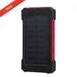 10,000-mAh Solar Power Bank W/ Flashlight compass Carabiner | https://www.bestnamebadges.com