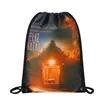 420D Heavy Duty Dye Sublimation Drawstring Backpack | https://www.bestnamebadges.com