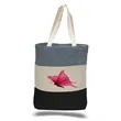 Canvas Tri Color Bag  12 OZ | https://www.bestnamebadges.com