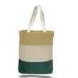 Canvas Tri Color Bag  12 OZ | https://www.bestnamebadges.com