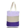 Canvas Tri Color Bag  12 OZ | https://www.bestnamebadges.com
