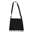 Small Canvas Messenger Bag with Long Handles 12 OZ | https://www.bestnamebadges.com