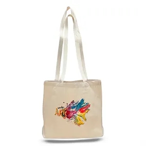 Large Canvas Messenger Bag with Gusset 12 OZ