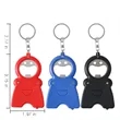 4 In 1 Keychain W/ Bottle Opener LED Light Measuring Tape | https://www.bestnamebadges.com