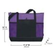 Large Capacity Foldable Waterproof Sandproof Beach Tote Bag | https://www.bestnamebadges.com