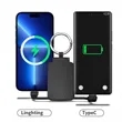 3 In 1 Keychains W/ Finders LED Flashlight Power Bank | https://www.bestnamebadges.com