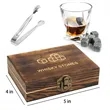Recyclable Chilling Rocks Ice Wine Stones Frozen Set | https://www.bestnamebadges.com