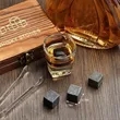 Recyclable Chilling Rocks Ice Wine Stones Frozen Set | https://www.bestnamebadges.com