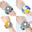 Rotatable Fidget Spinner Bracelet Bubble Wearable Toys | https://www.bestnamebadges.com