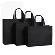 Portable Reusable Non Woven Grocery Bag with Handles | https://www.bestnamebadges.com