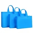 Portable Reusable Non Woven Grocery Bag with Handles | https://www.bestnamebadges.com