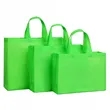 Portable Reusable Non Woven Grocery Bag with Handles | https://www.bestnamebadges.com