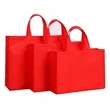 Portable Reusable Non Woven Grocery Bag with Handles | https://www.bestnamebadges.com
