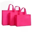 Portable Reusable Non Woven Grocery Bag with Handles | https://www.bestnamebadges.com