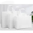 Portable Reusable Non Woven Grocery Bag with Handles | https://www.bestnamebadges.com