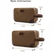 Custom Men's Travel Toiletry Bag | https://www.bestnamebadges.com