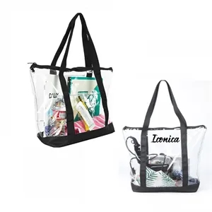 Clear Bag Transparent Vinyl PVC Tote