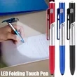 4 In 1 LED Folding Ballpoint Pen Phone Stand Holder | https://www.bestnamebadges.com