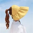 UV Protection Vinyl Coating Women Hat | https://www.bestnamebadges.com
