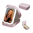 Travel Makeup Bag with LED Mirror | https://www.bestnamebadges.com