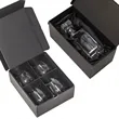 Stratford Decanter & Howden Stemless Wine | https://www.bestnamebadges.com